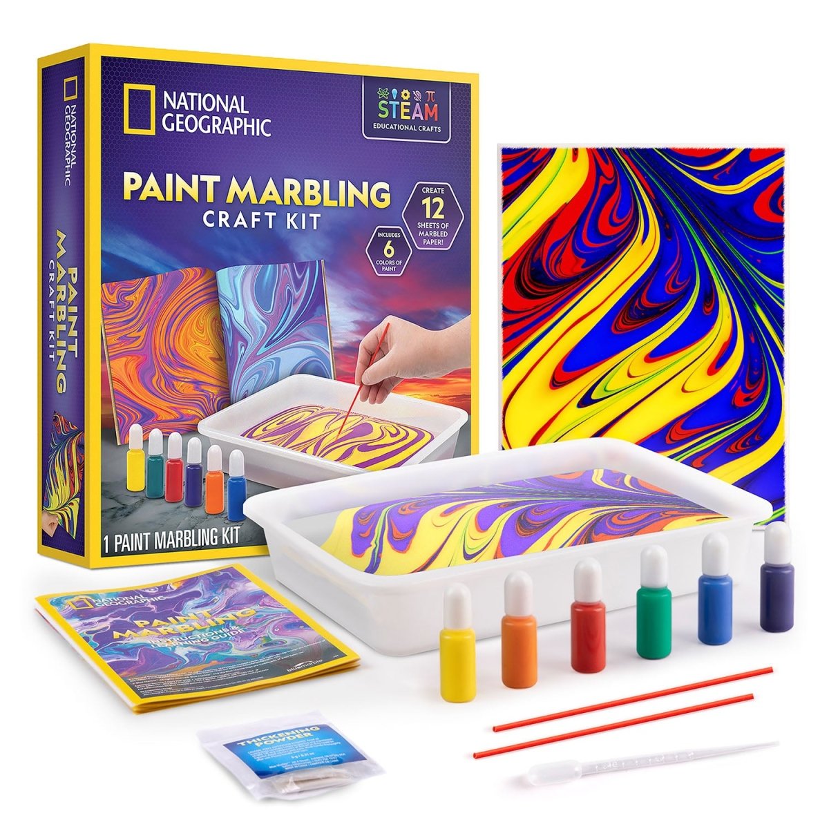 NG PAINT MARBLING CRAFT KIT - Premium for Kids in Qatar | Toysaro.com